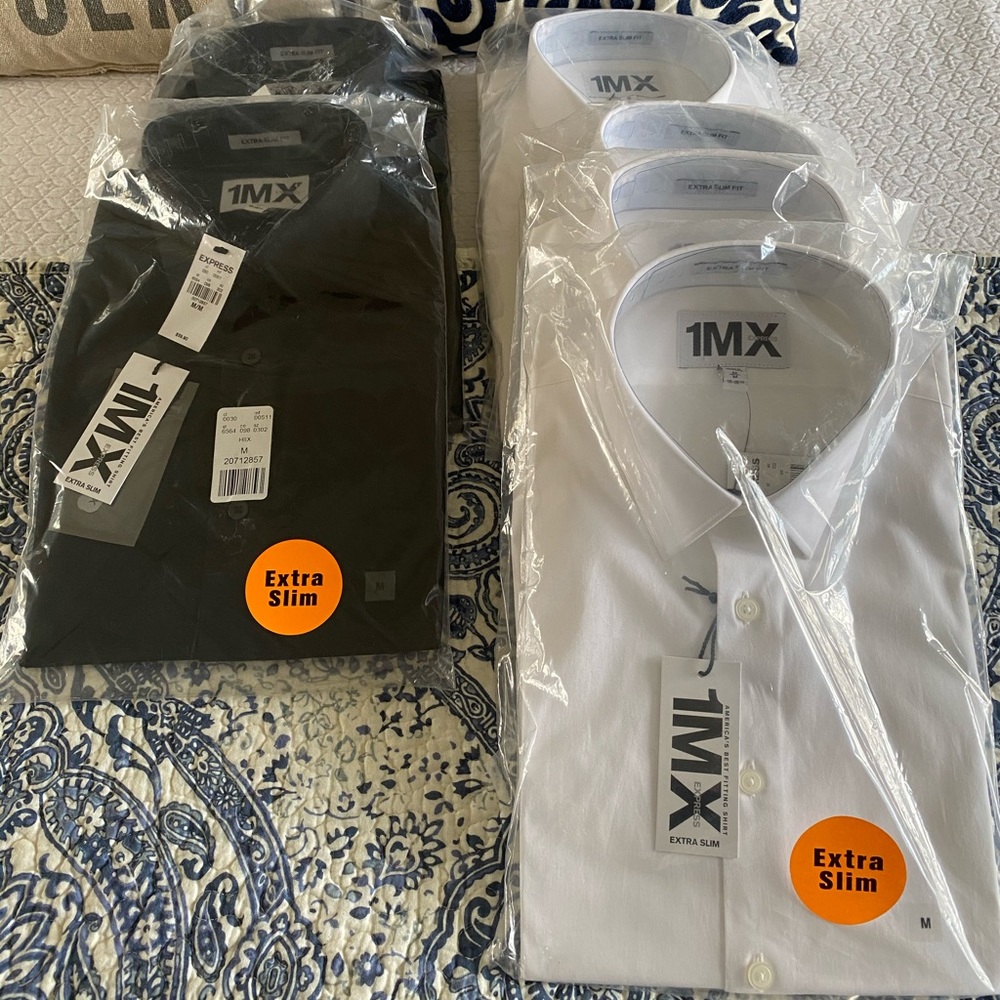 Express Men’s Extra Slim Fit Dress Shirt